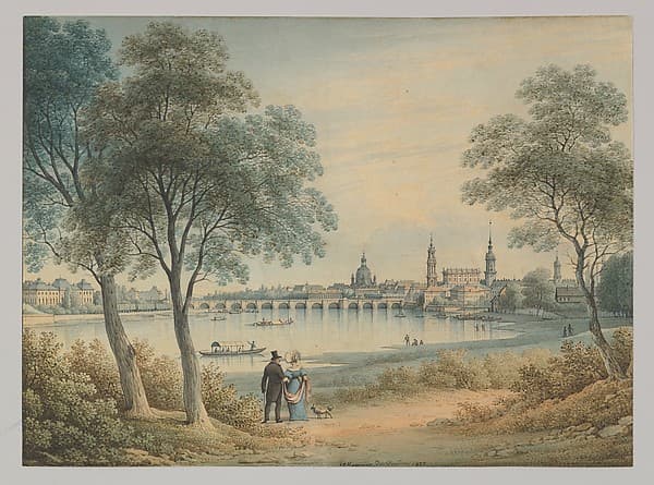 View of Dresden from the West