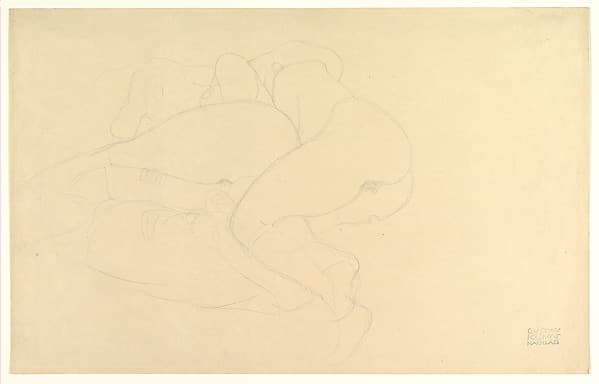 Two Women Friends Reclining