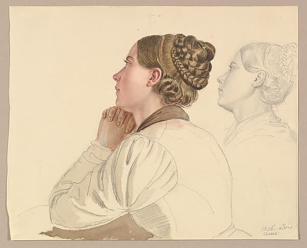 Studies of a Woman Praying