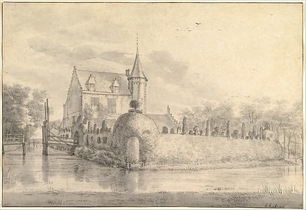 The Castle Meerdevoort, near Dordrecht