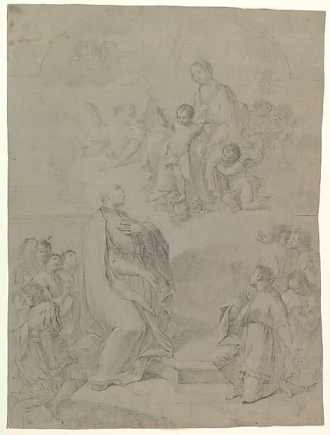 The Virgin Appearing to Saint Joseph Calasanctius