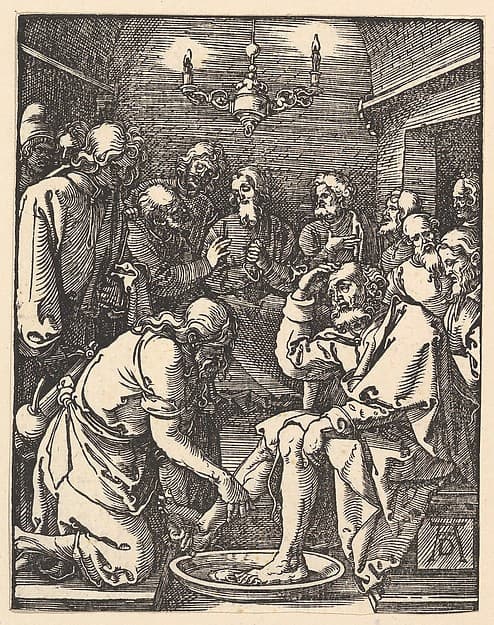 Christ Washing the Feet of the Disciples, from "The Small Passion"