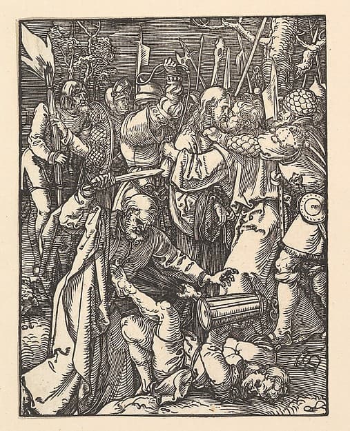The Betrayal of Christ, from "The Small Passion"