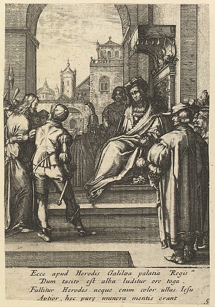 Christ Before Pilate, from "The Passion of Christ"