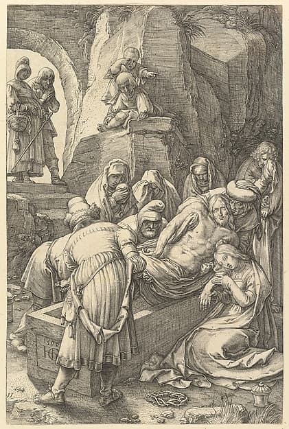 The Entombment, from "The Passion of Christ"