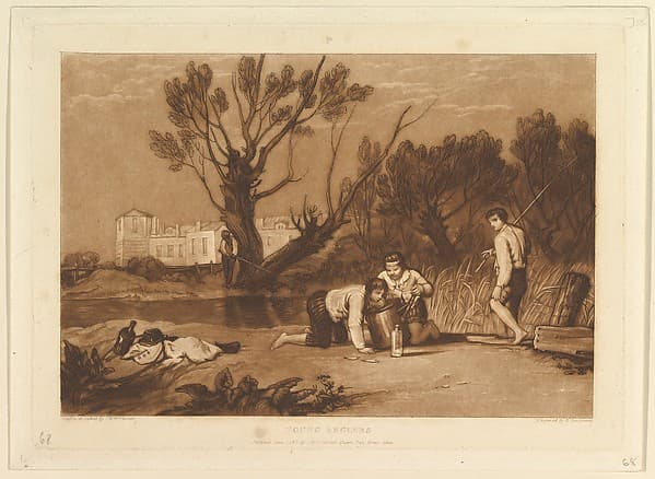 Young Anglers (Liber Studiorum, part VII, plate 32)