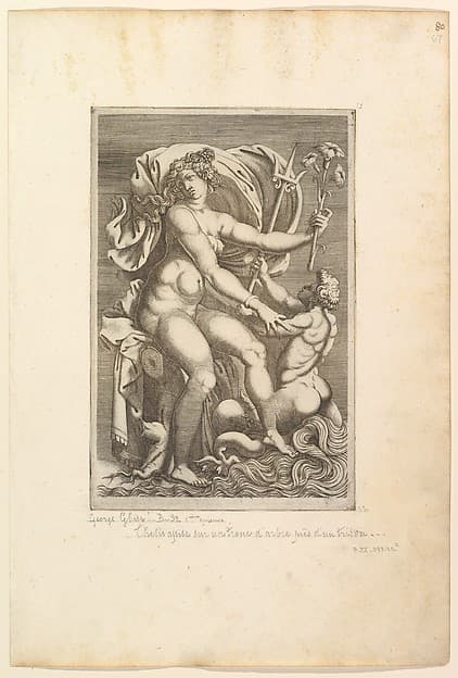 Thetis Seated with a Triton