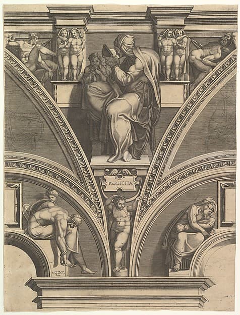 The Persian Sibyl, from "Prophets and Sibyls in the Sistine Chapel"