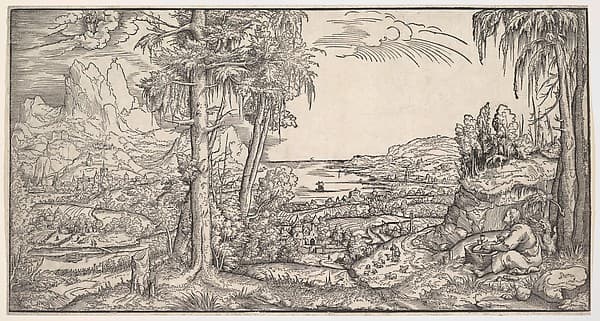Landscape with Saint John the Evangelist