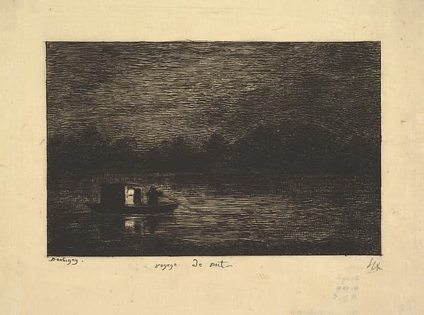 Night Voyage, from the series, Voyage en Bateau