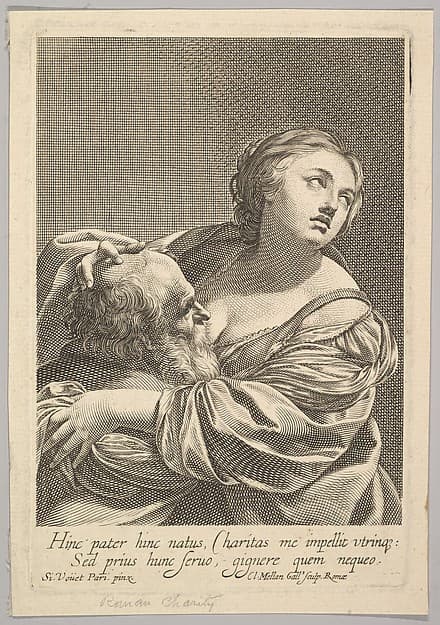 Roman Charity (La Charité romaine)