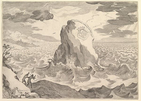 Allegory Against the Pelagian Heresy (Allégorie contre l'hérésie pélagienne et armoiries de la duchesse d'Aiguillon)