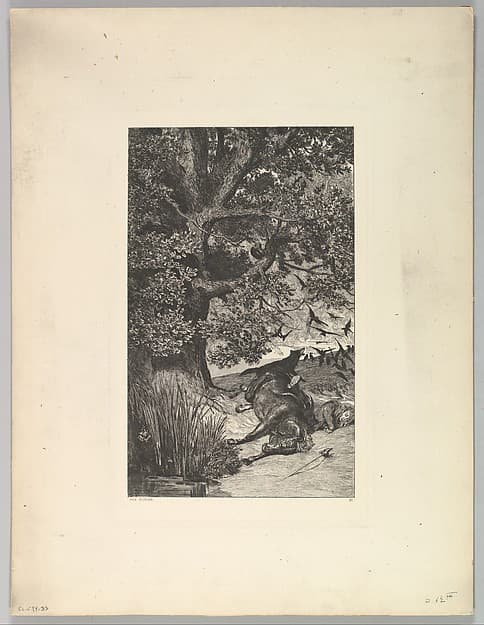 Gefallener Reiter, from the series Intermezzi