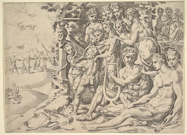 Apollo and the Muses
