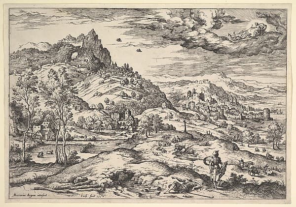 Landscape with Mercury Holding Argus's Head