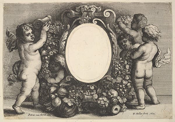 Paedopaegnion: Third Title Page: Petrus vanden Avont Belga Antuerpianus pictor