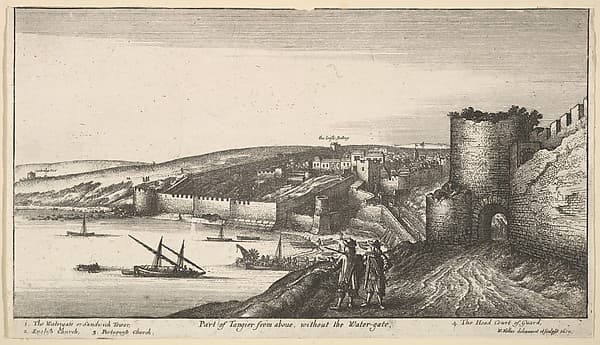 Part of Tangier from aboue, without the Water-gate, from "Views of Tangier"