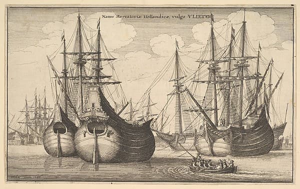 Dutch Freighters or Flutes (Naues Mercantoriæ Hollandicæ, vulgo VLIETEN)