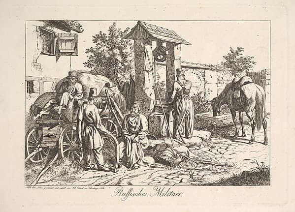 Cossack at the Well