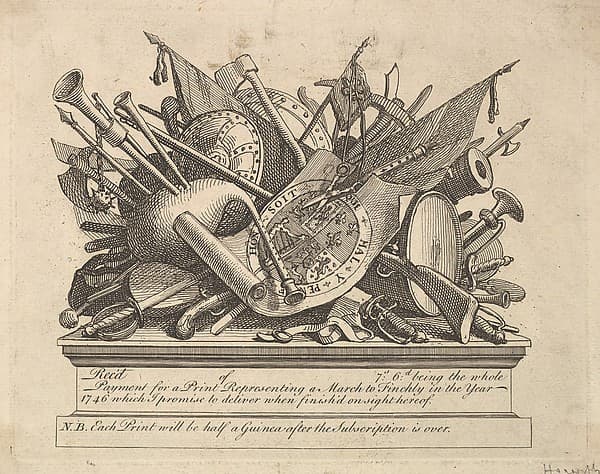 A Stand of Arms, Musical Instruments, etc.