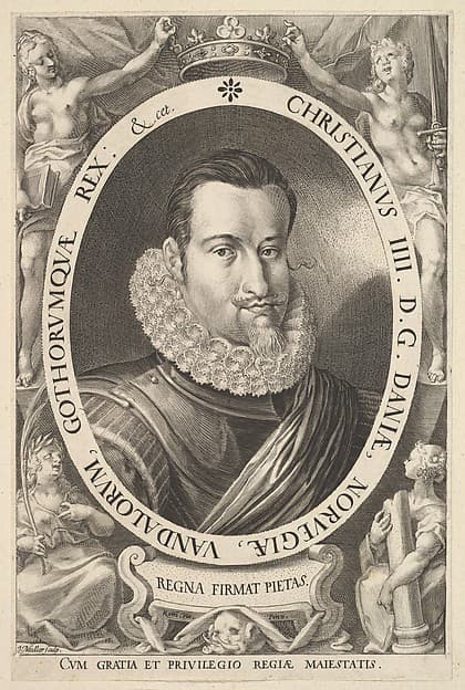 Portrait of Christian IV, King of Denmark