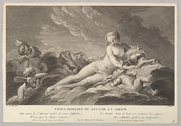 Venus Giving Nectar to Cupid