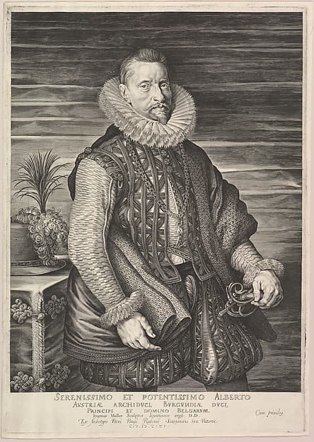 Portrait of Albert, Archduke of Austria, Sovereign of the Southern Netherlands