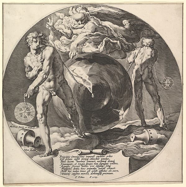 Titlepage: God Creating Heaven and Earth, from The Creation of the World, a series of seven plates