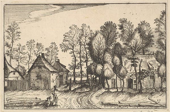 Landscape with Hewed Trees, plate17 from "Regiunculae et Villae Aliquot Ducatus Brabantiae"