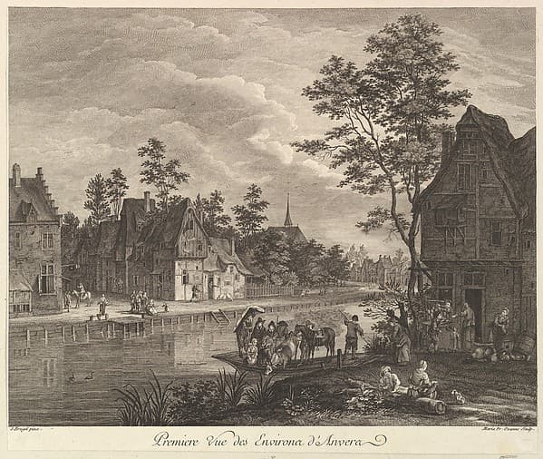 First View of the Environs of Antwerp (Premiere Vue des Environs d'Anvers)