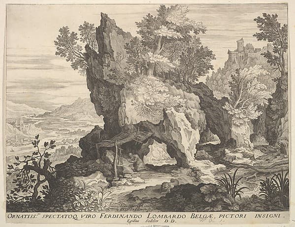 Rocky Landscape with St. Jerome