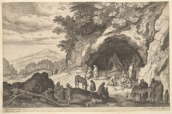 Landscape with Gypsy Camp