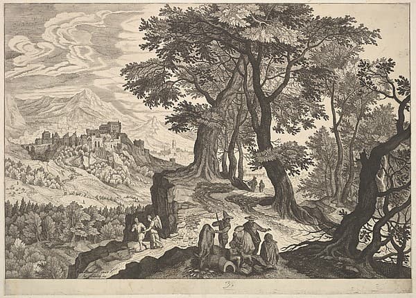 Landscape with Tobias and the Angel and Gypsies