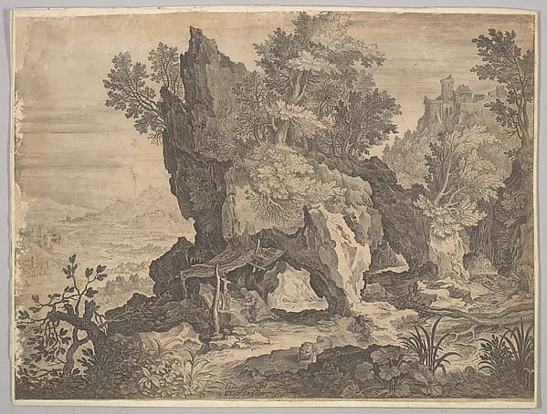 Rocky Landscape with St. Jerome