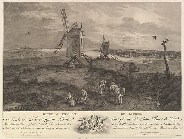 Second View of the Surroundings of Bruges (IIe. Vue des environs de Bruges)