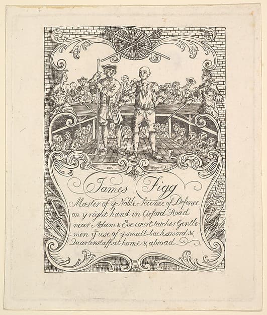 Trade card for James Figg