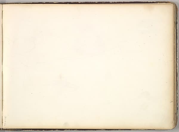 Female Nude (in Sketch Book With Drawings on Twenty-six Leaves)