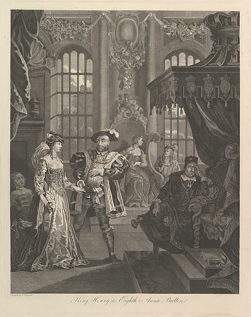King Henry the Eighth and Anna Bullen