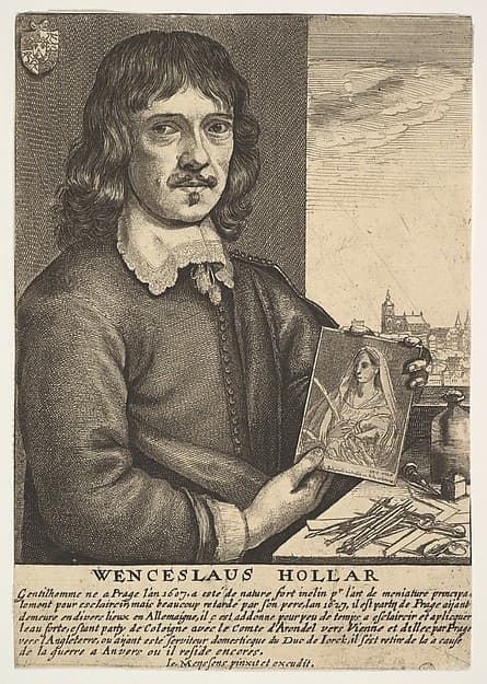 Self-Portrait (from "Image de divers hommes: The true effigies of the most eminent Painters," 1649)