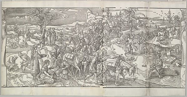 The Passage of a Caravan from the frieze Ces Moeurs et fachons de faire de Turcz (Customs and Fashions of the Turks)
