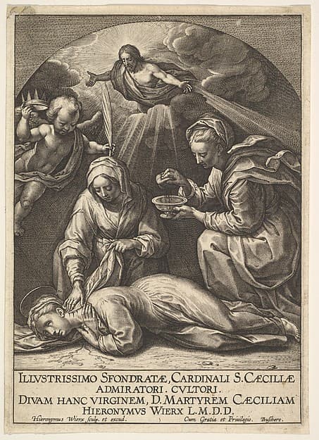 Death of St. Cecilia