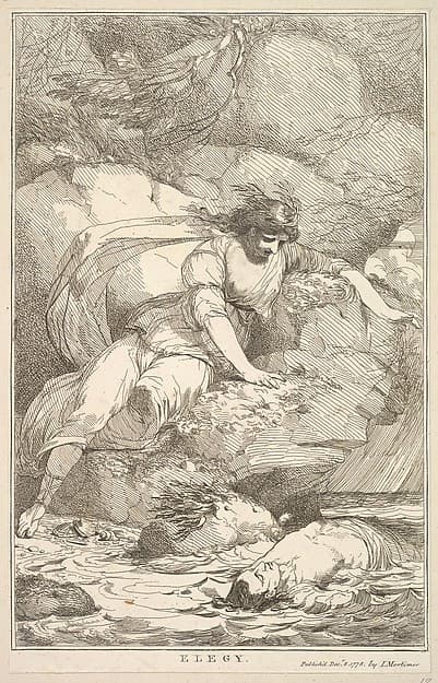 Elegy, from "Fifteen Etchings Dedicated to Sir Joshua Reynolds"