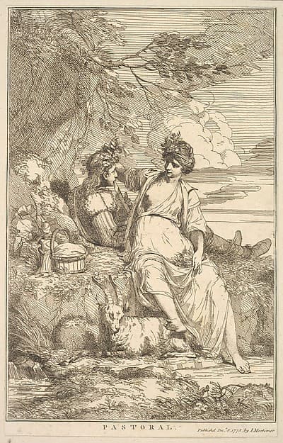 Pastoral, from "Fifteen Etchings Dedicated to Sir Joshua Reynolds"
