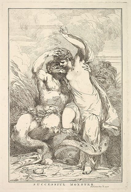 Successful Monster (from "Fifteen Etchings Dedicated to Sir Joshua Reynolds")