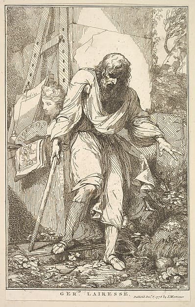 Gerard Lairesse (from "Fifteen Etchings Dedicated to Sir Joshua Reynolds")