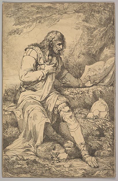 Salvator Rosa, from "Fifteen Etchings Dedicated to Sir Joshua Reynolds"