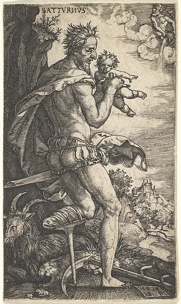 Saturn from The Gods Who Preside Over the Planets