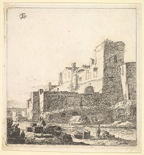 Sailors at a Riverside