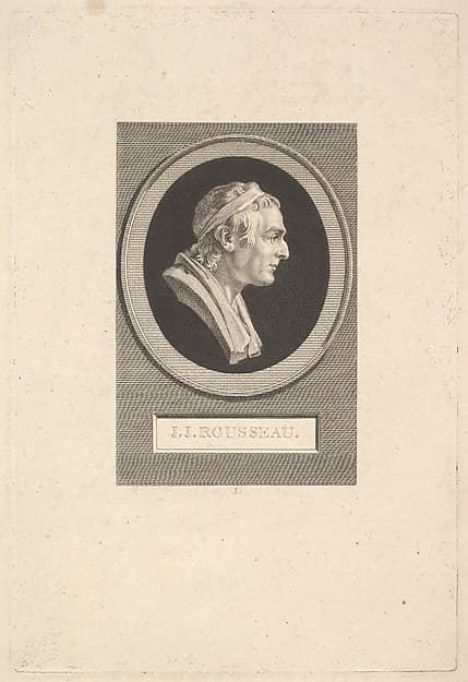 Portrait of Jean-Jacques Rousseau
