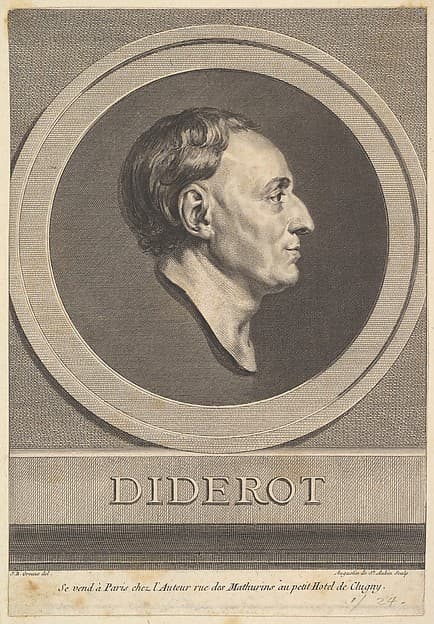 Portrait of Denis Diderot